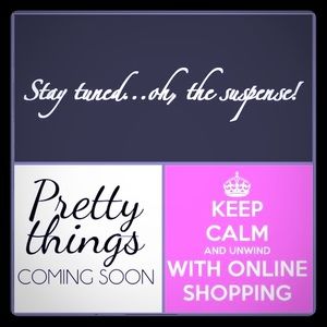 Stay tuned. New items are on their way!👙👜👒👠🛍